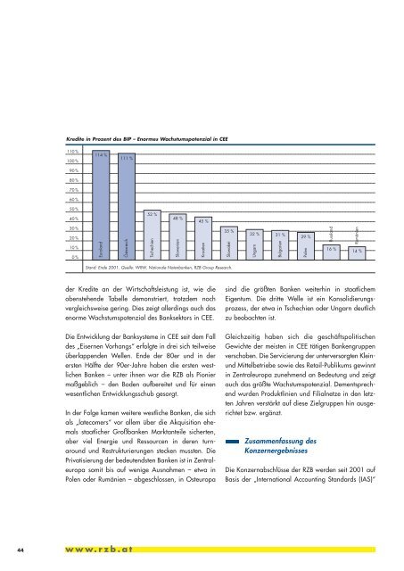 Geschäftsbericht 2002 - Raiffeisen Zentralbank Österreich AG