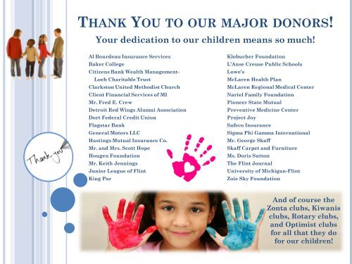 2011 Annual Report - Whaley Children's Center