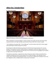 Wall Street Journal - Central Synagogue