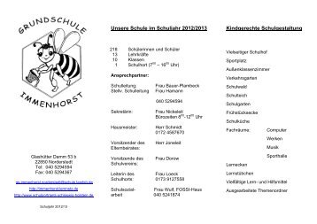 Druckbare Version des Schul-INFO Flyer als PDF - Schüler