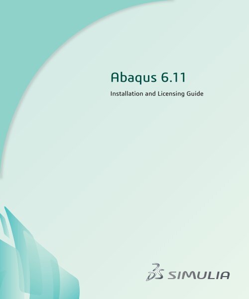 Abaqus Installation and Licensing Guide