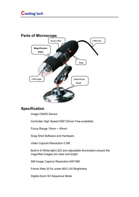 Usb Digital Microscope Software Download Cooling Tech