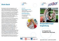 Suspendierungs- begleitung Zick-Zack