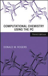 Computational Chemistry Using the PC, Third Edition
