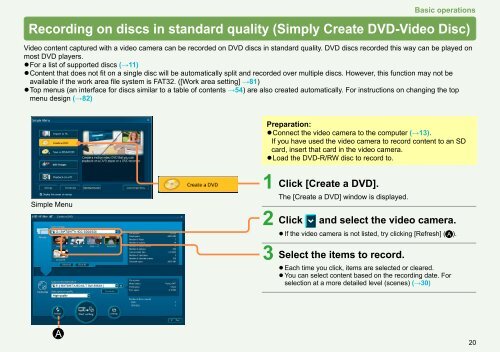 HD Writer AE for HDC Operating Instructions - Panasonic