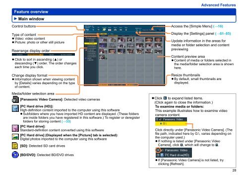 HD Writer AE for HDC Operating Instructions - Panasonic