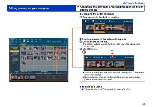 HD Writer AE for HDC Operating Instructions - Panasonic