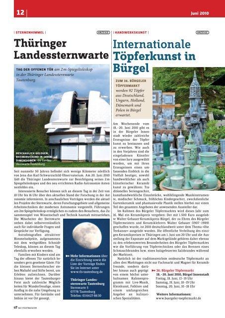 Ausgabe 17 - 07 Das Stadtmagazin . BLOG