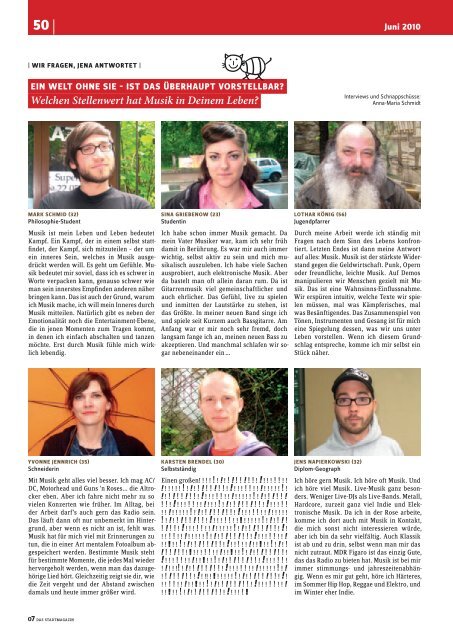 Ausgabe 17 - 07 Das Stadtmagazin . BLOG