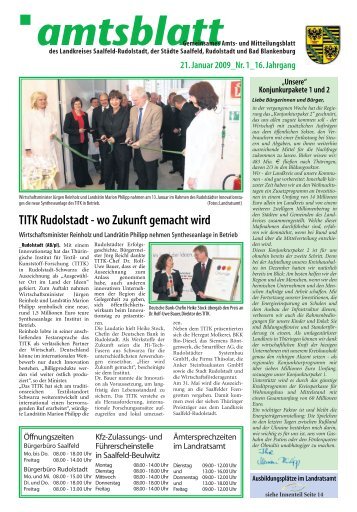 TITK Rudolstadt - wo Zukunft gemacht wird - Landkreis Saalfeld ...