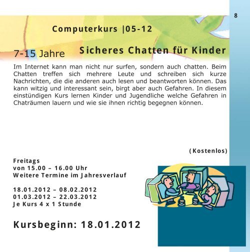 Das neue Storp9 Programm 2012 als PDF hier