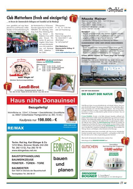 Dezember 09 / Ausgabe 29 - Dorfblatt