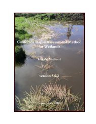 (CRAM) For Wetlands User's Manual Version 5.0.2