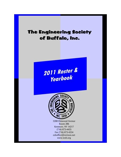 2011 Roster & Yearbook - ASCE Section/Branch/Council Website ...