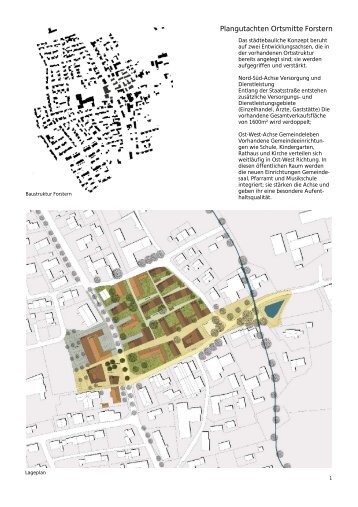 Plangutachten Ortsmitte Forstern - deffner voitländer architekten