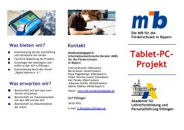 Tablet-PC- Projekt - web50 @ hera.b-connect.de