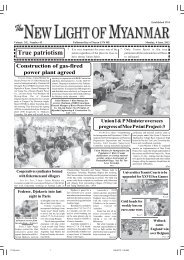 The New Light Of Myanmar Online Burma Library