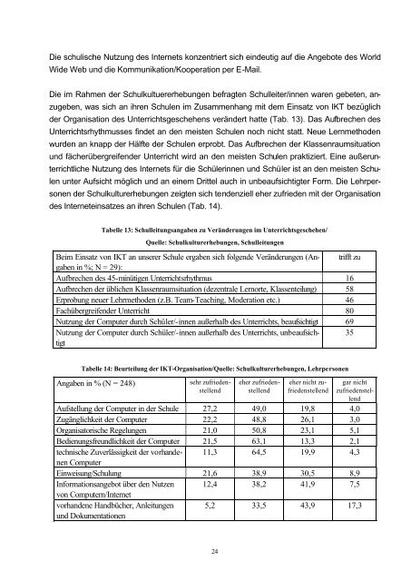 Institut für Schulentwicklungsforschung (IFS) Universität Dortmund ...