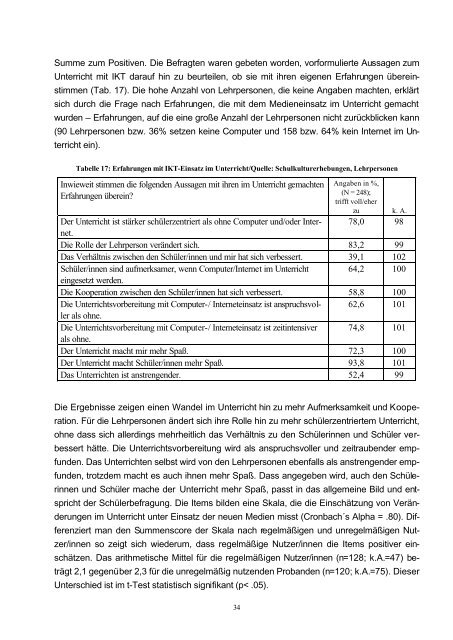 Institut für Schulentwicklungsforschung (IFS) Universität Dortmund ...