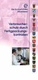 Folder Fertigpackungen - Eichdirektion Nord