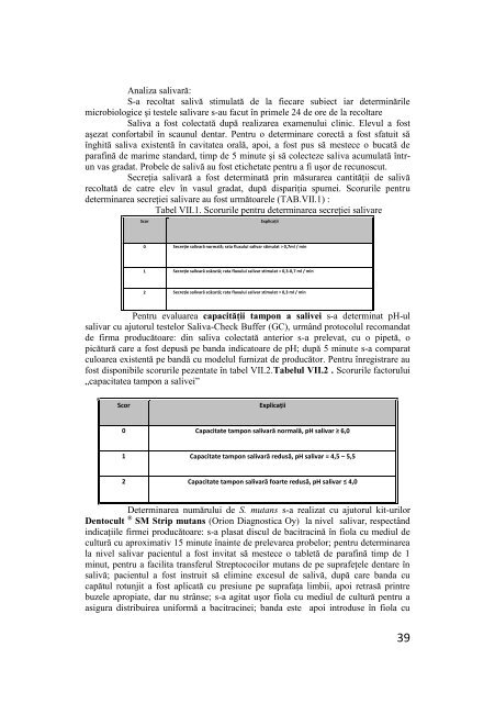 strategii de promovare a sănătăţii orale la populaţia - Gr.T. Popa