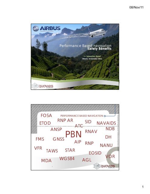 rnp ar sid etod fosa navaids atc gnss rnp rnav fms nanu vfr ... - ICAO