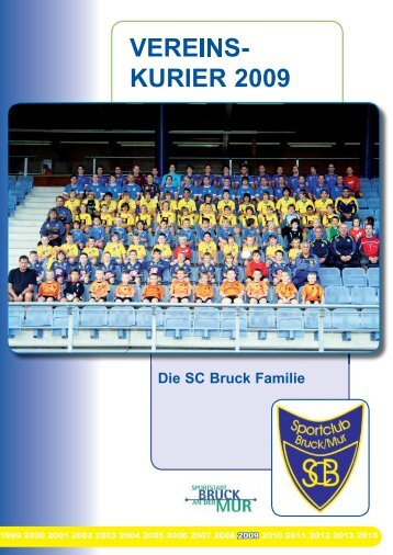 Vereinskurier 2009 - SC Bruck