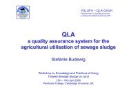 a quality assurance system for the agricultural utilisation of sewage ...