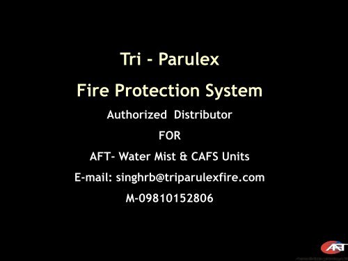 Tri - Parulex Fire Protection System