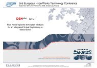 DSHplus - HyperWorks Technology Conference 2012