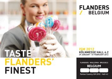 TASTE FLANDERS' FINEST - Flanders Investment & Trade