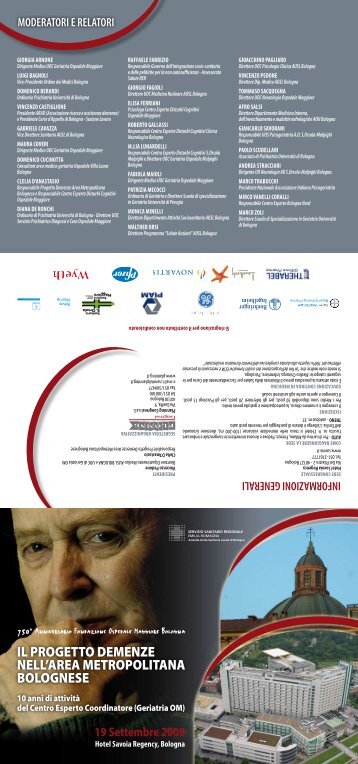 il progetto demenze nell'area metropolitana bolognese