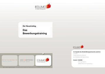 Das Bewerbungstraining - bei EDUMO