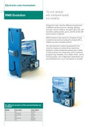 Electronic coin validator G-13.mft cctalk - NRI