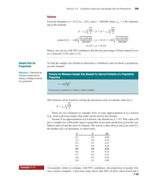 Confidence Intervals and Sample Size