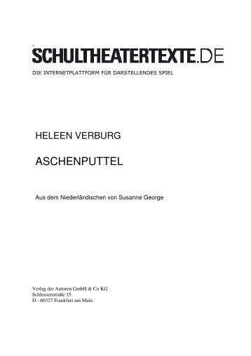 Verburg, Aschenputtel - schultheatertexte.de