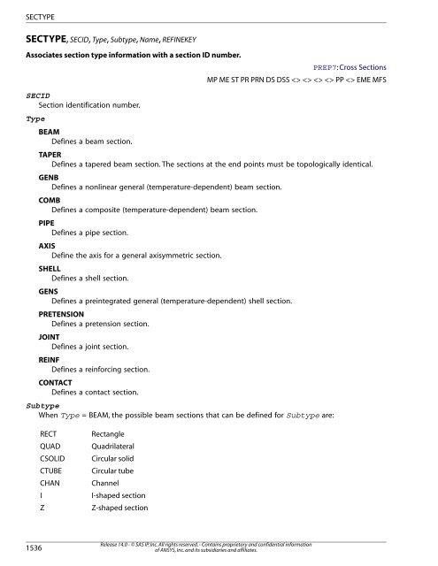 Ansys mechanical apdl command reference - hontour