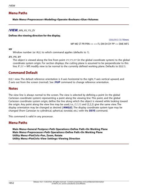 ansys apdl command reference ansys apdl command reference