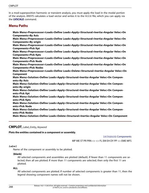 ansys mechanical apdl command reference