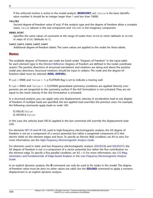 ansys apdl command reference pdf