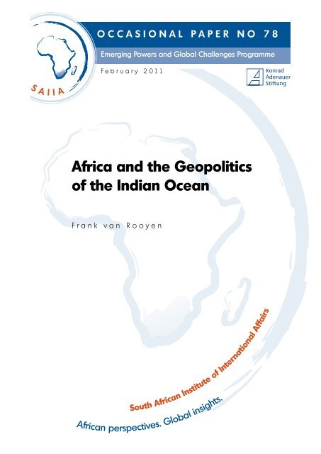 Africa and the Geopolitics of the Indian Ocean