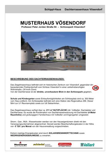 MUSTERHAUS VÖSENDORF - Schippl