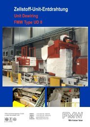 Zellstoff-Unit-Entdrahtung - FMW Industrieanlagenbau GmbH