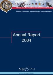 MEL Annual Report 2004 - Center for Maritime Economics and ...