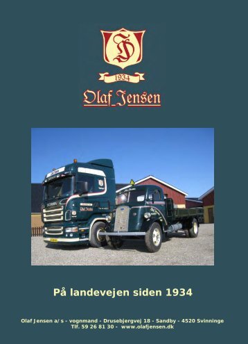 Omslag side 2-3 - Olaf Jensen A/S