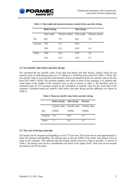 Drying of wood chips with surplus heat from ... - Skog og landskap