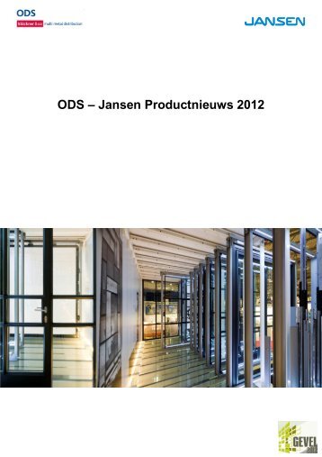 ODS – Jansen Productnieuws 2012