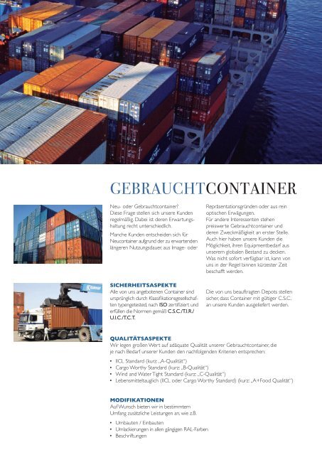 Imagebroschüre (Deutsch) - Magellan-Maritime