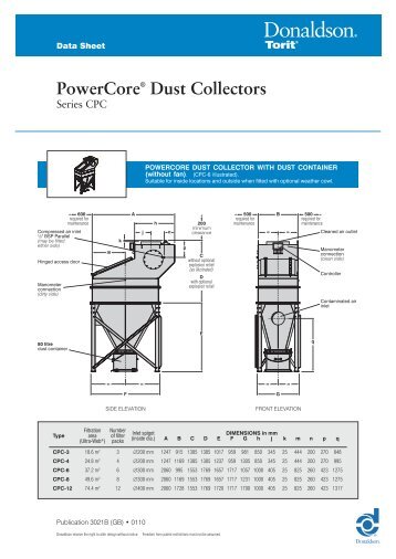 PowerCore® Dust Collectors