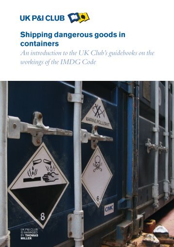 Dangerous goods web - UK P&I